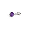 Pendant Berry - Amethyst + Carabine