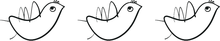 Birdie Flying