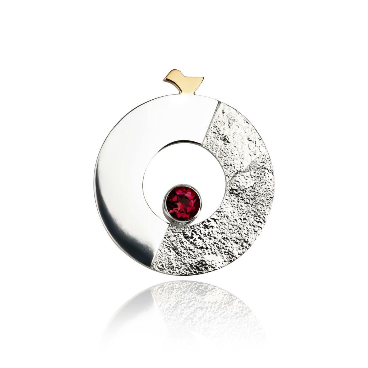 Earring Collection “Letters” with Golden Birds and Gemstones - Image 17
