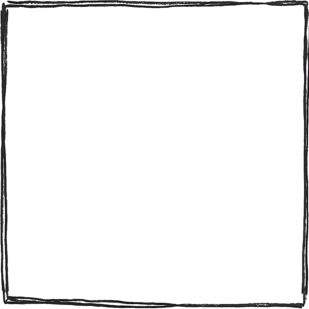 Sketch Border Transparent Thick