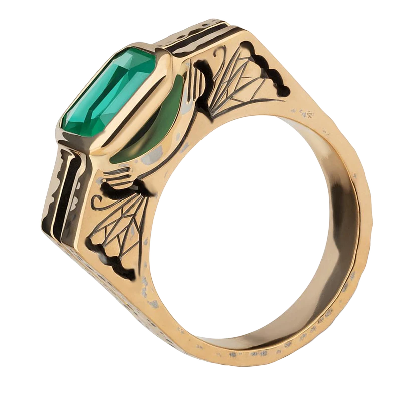 Moth Ring Rotated